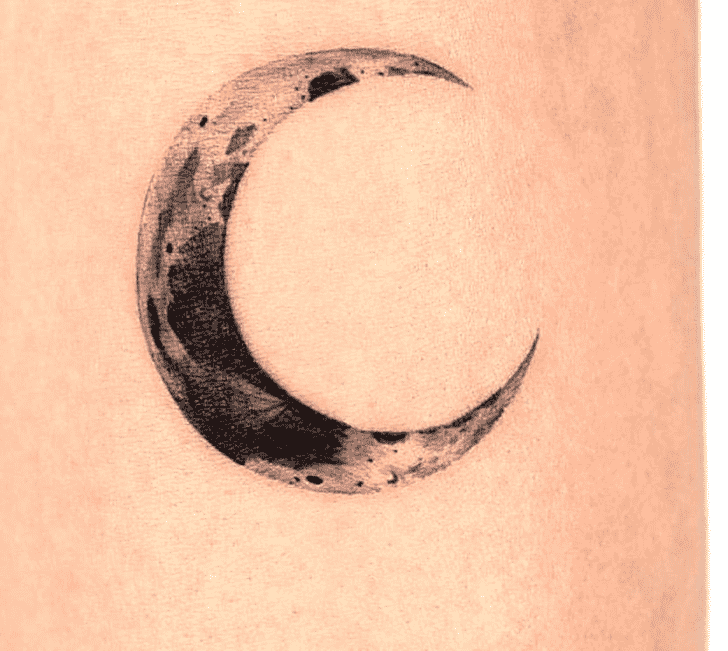 New Moon Tattoo Photo