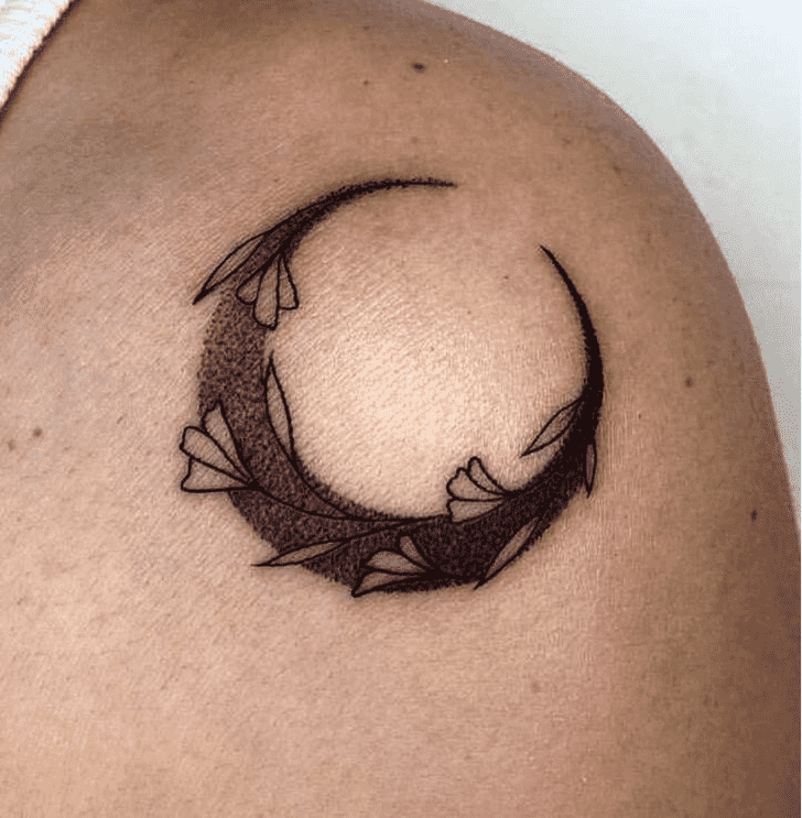 New Moon Tattoo Ink