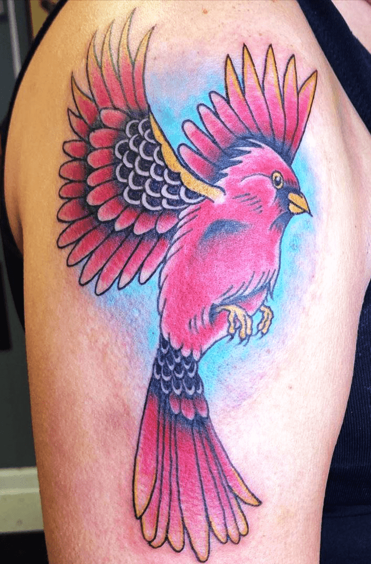 Northern Cardinal Tattoo Photo