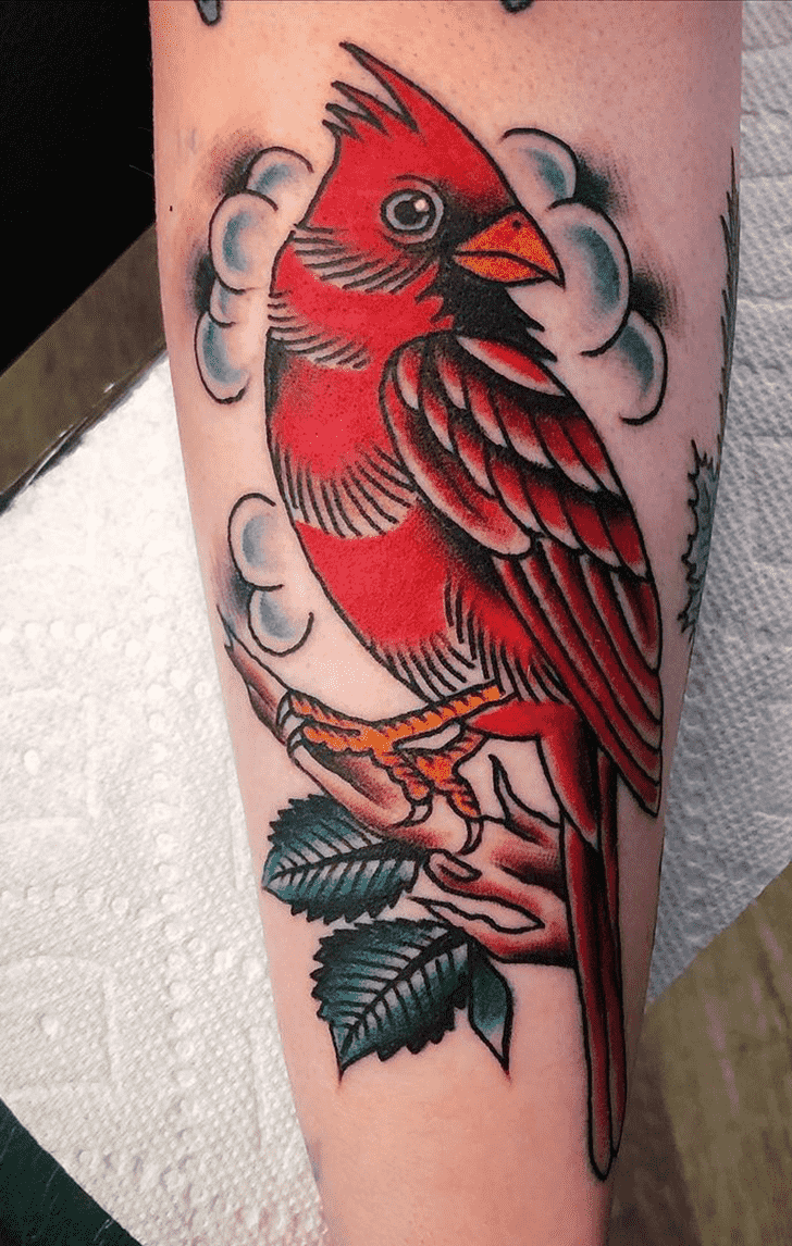 Northern Cardinal Tattoo Photograph