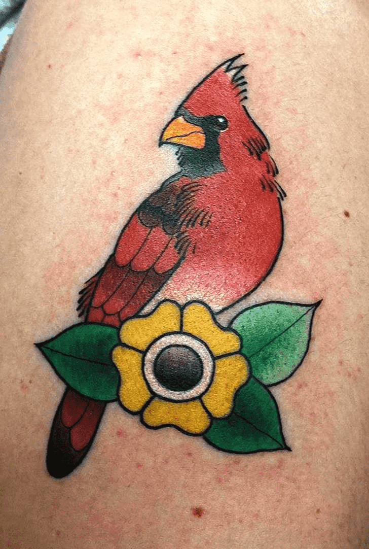 Northern Cardinal Tattoo Photo