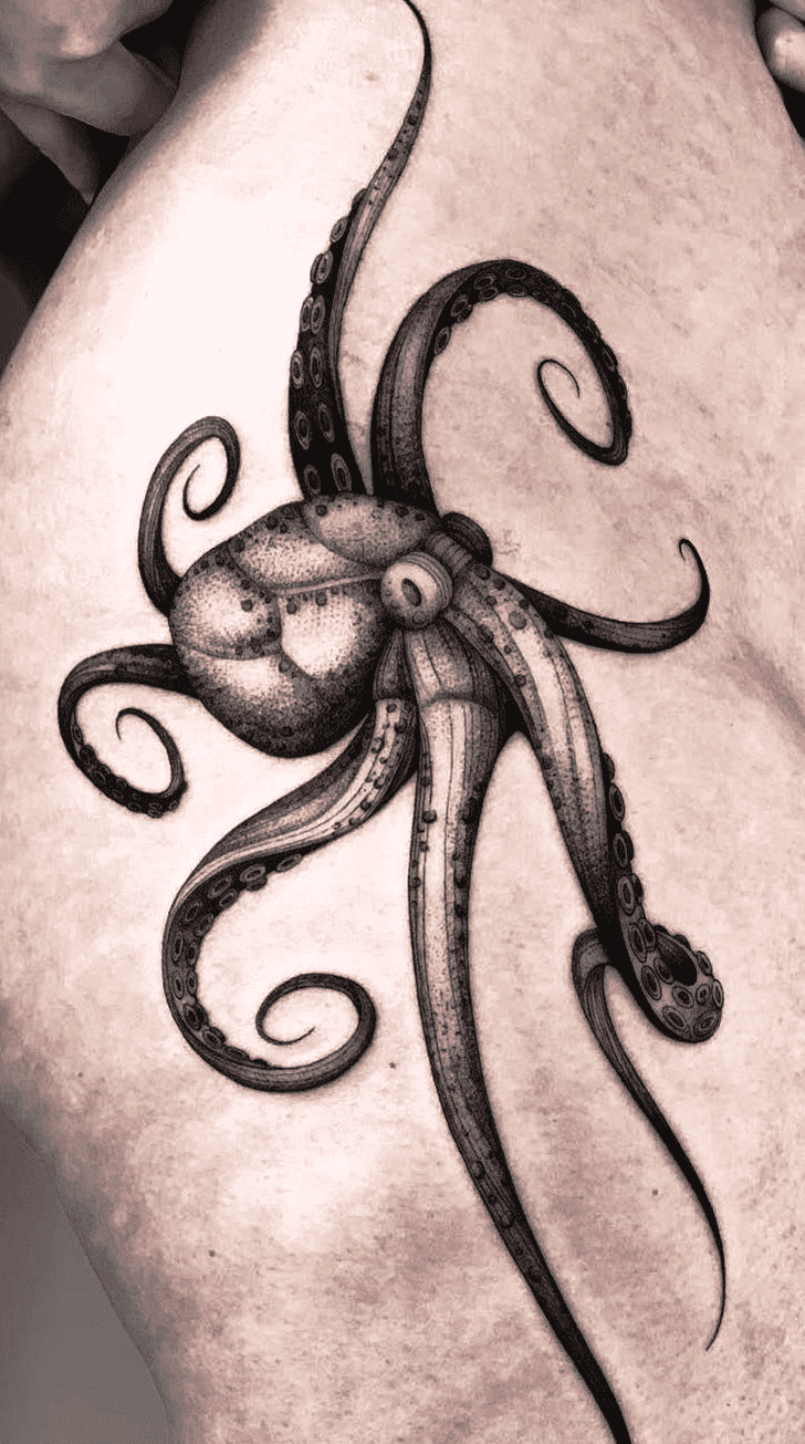 Octopus Tattoo Photograph