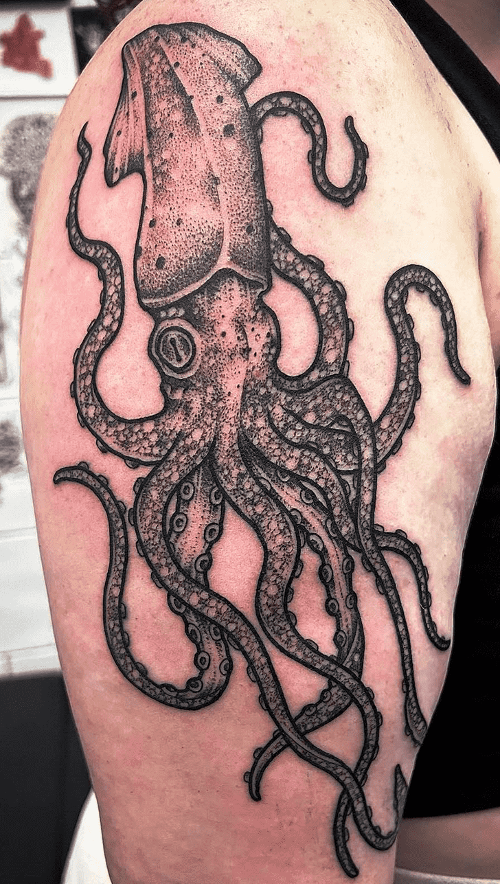 Octopus Tattoo Photograph