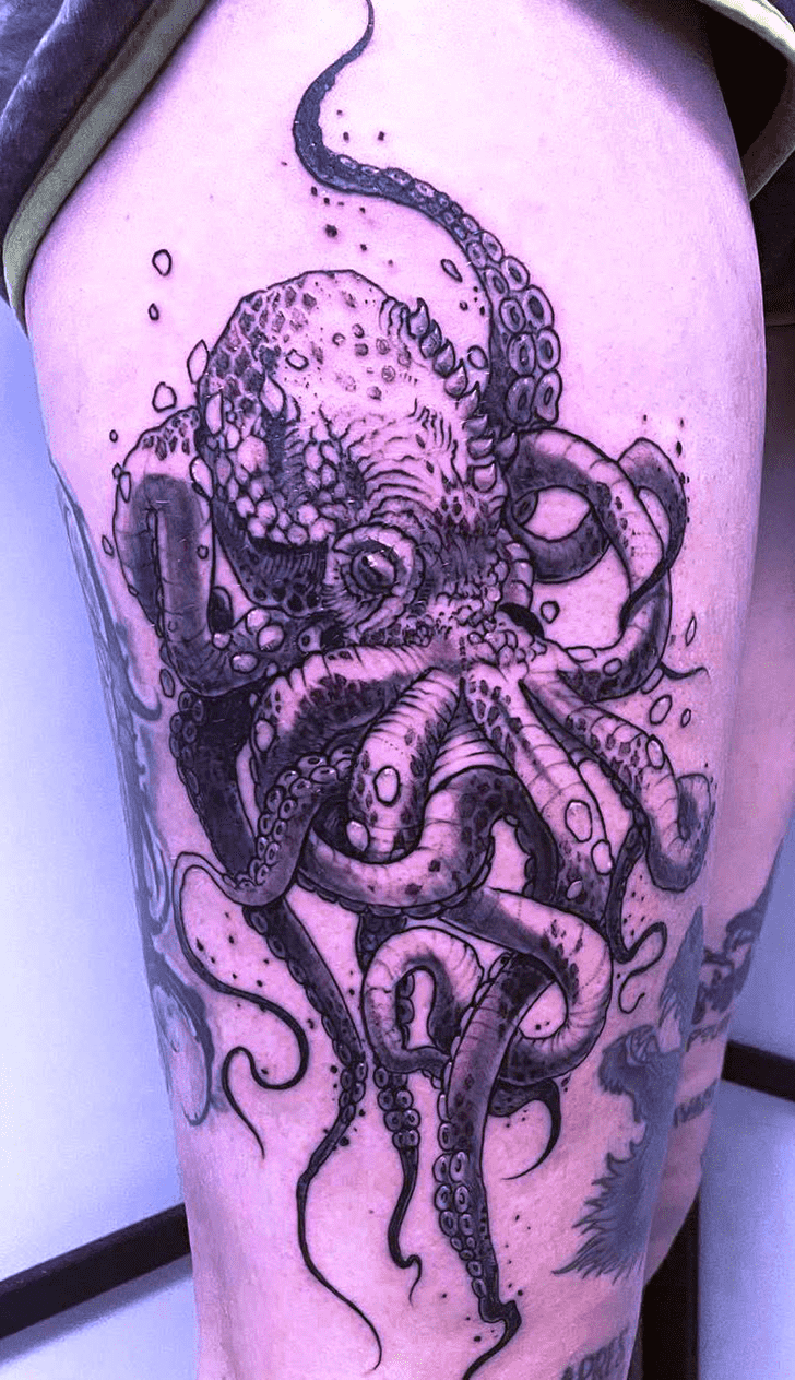 Octopus Tattoo Portrait