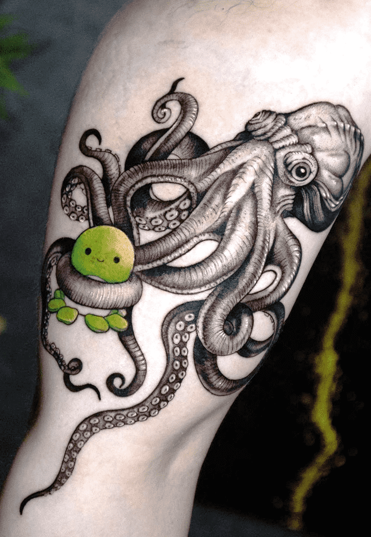 Octopus Tattoo Ink