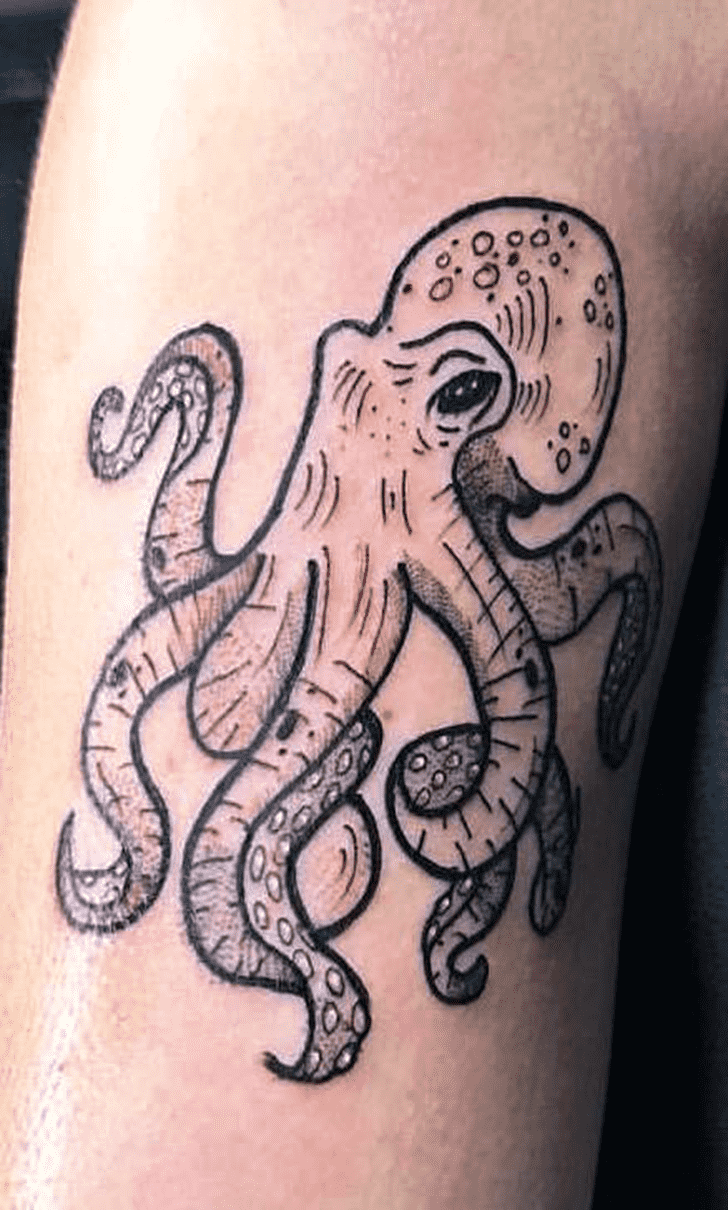 Octopus Tattoo Portrait