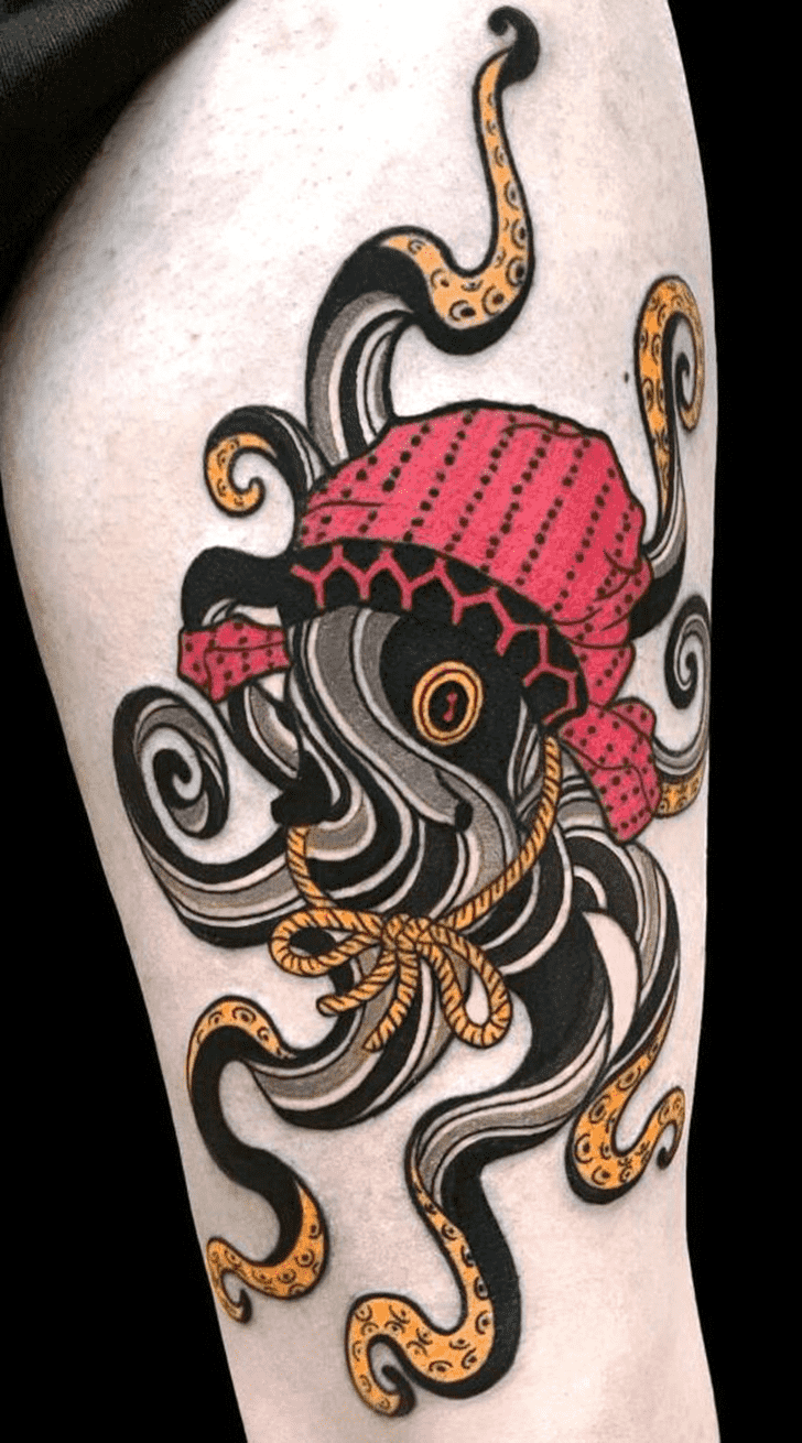 Octopus Tattoo Ink