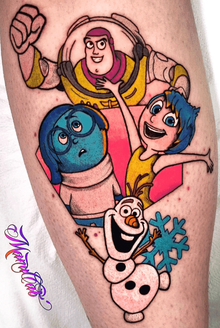 Olaf Tattoo Ink