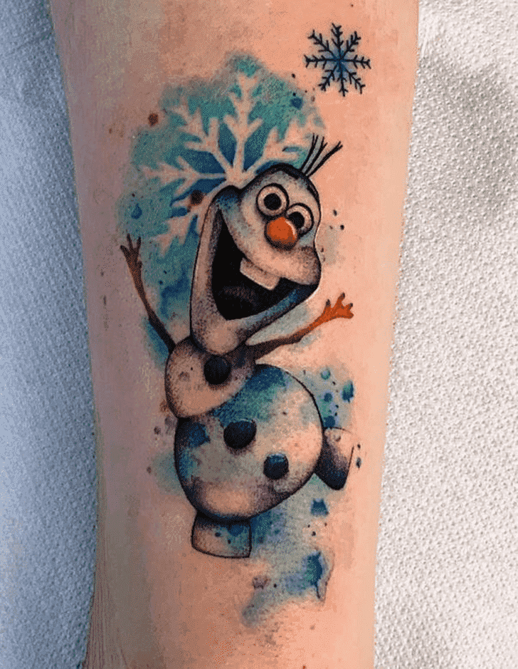 Olaf Tattoo Photo
