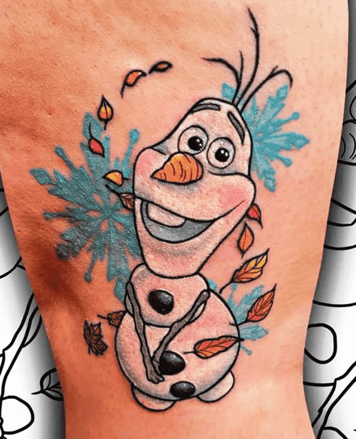 Olaf Tattoo Design Image
