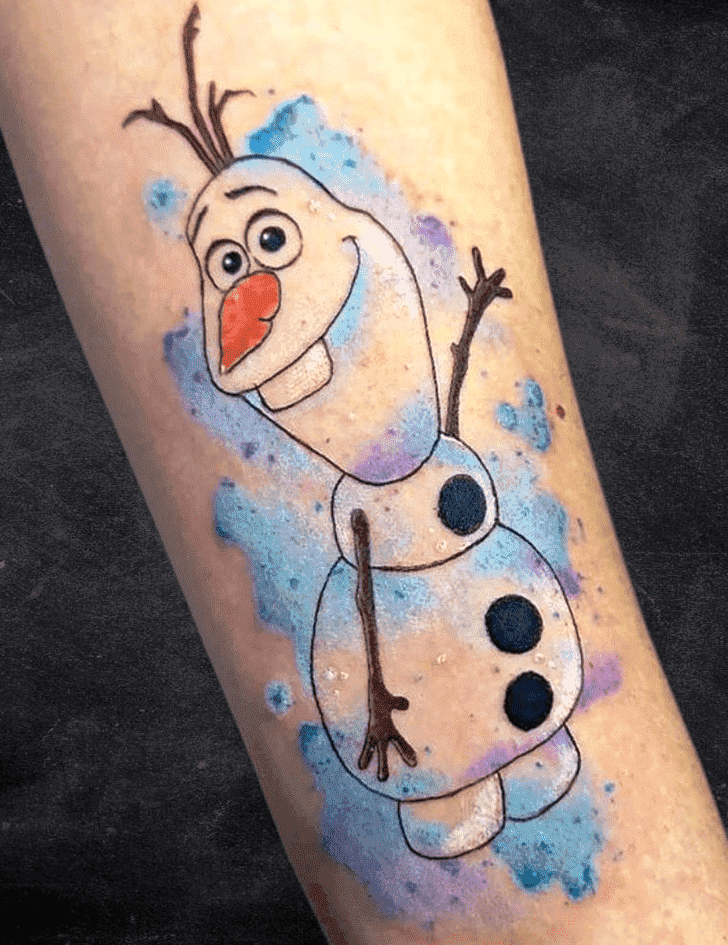 Olaf Tattoo Portrait
