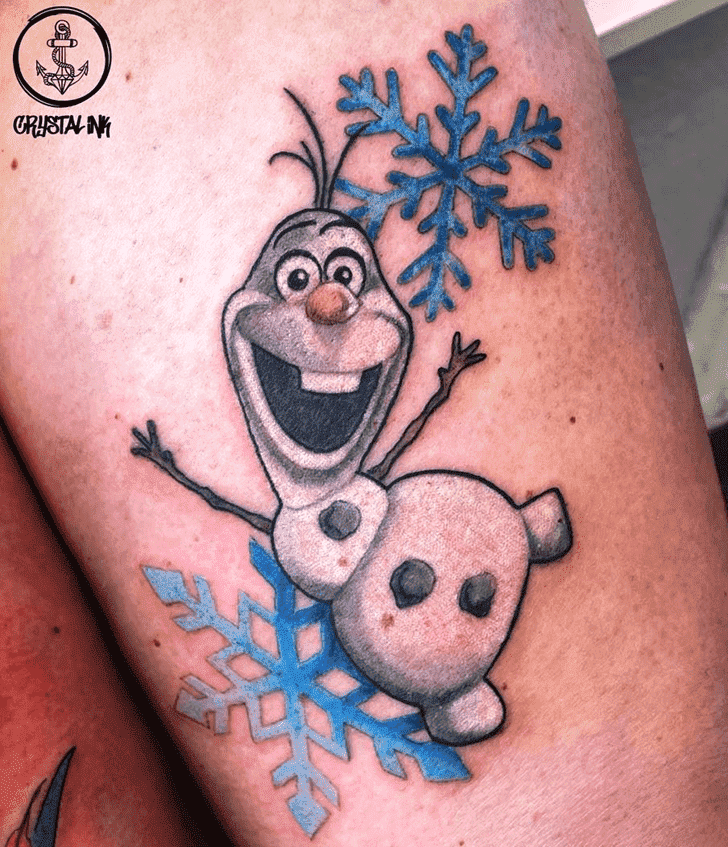 Olaf Tattoo Shot