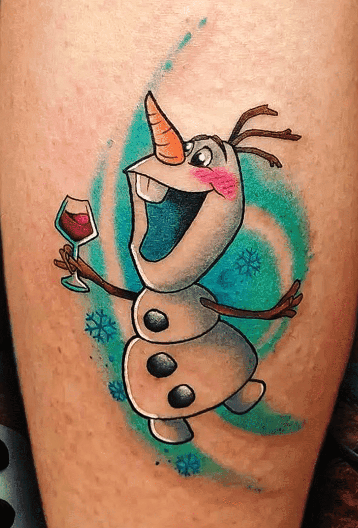 Olaf Tattoo Picture
