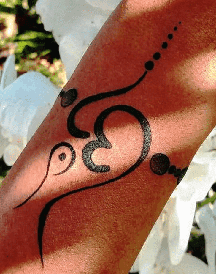 Om Tattoo Picture