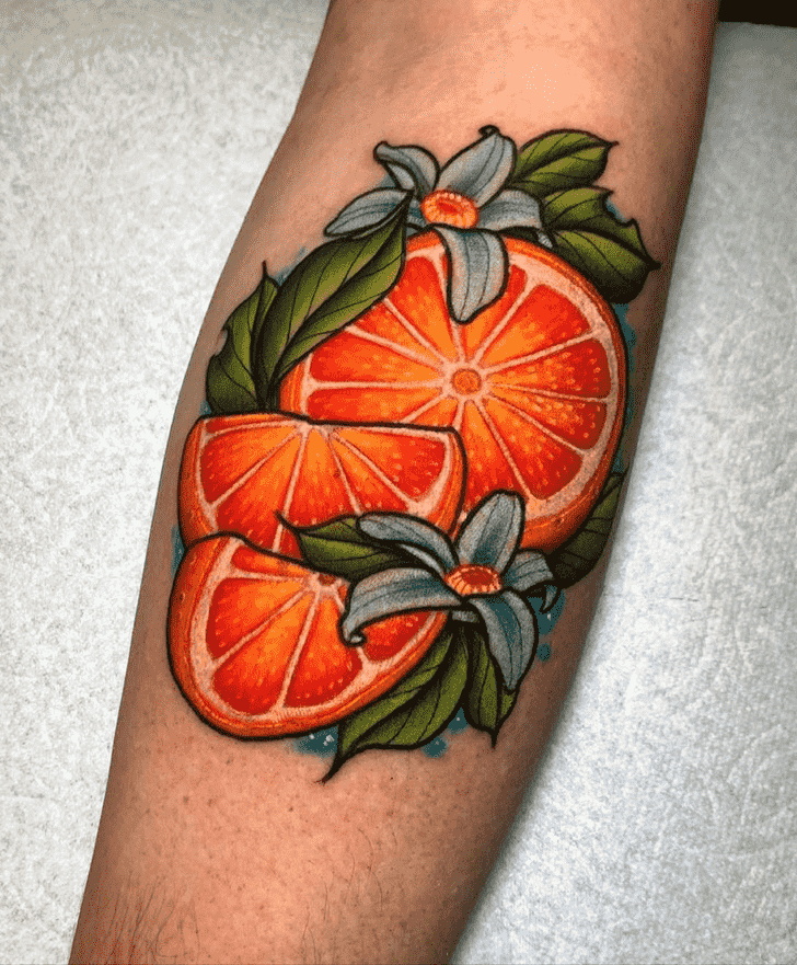 Orange Tattoo Snapshot