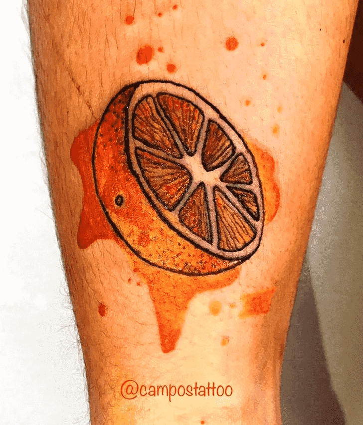 Orange Tattoo Snapshot