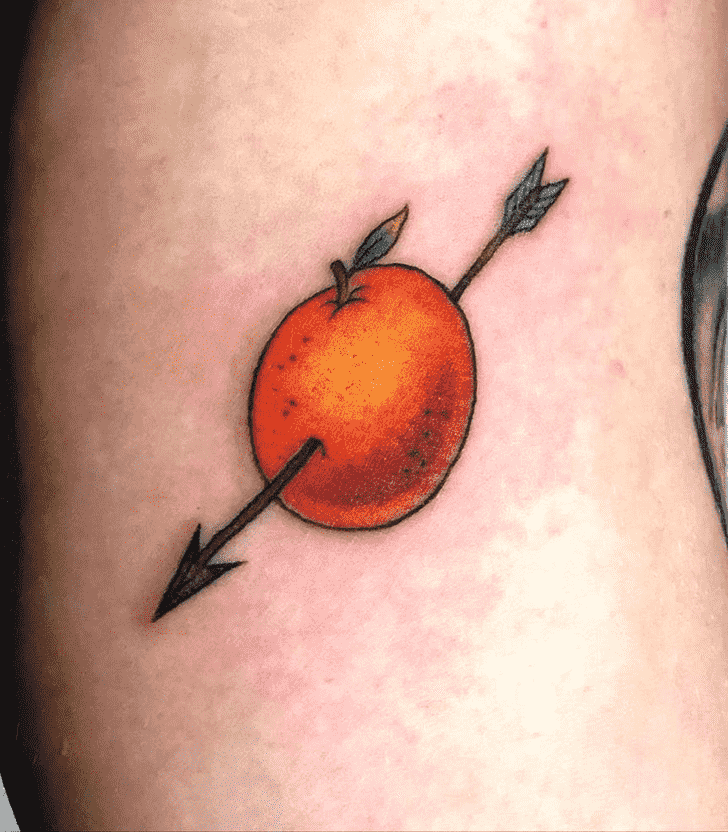 Orange Tattoo Picture