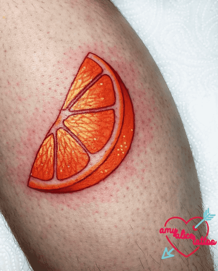 Orange Tattoo Picture