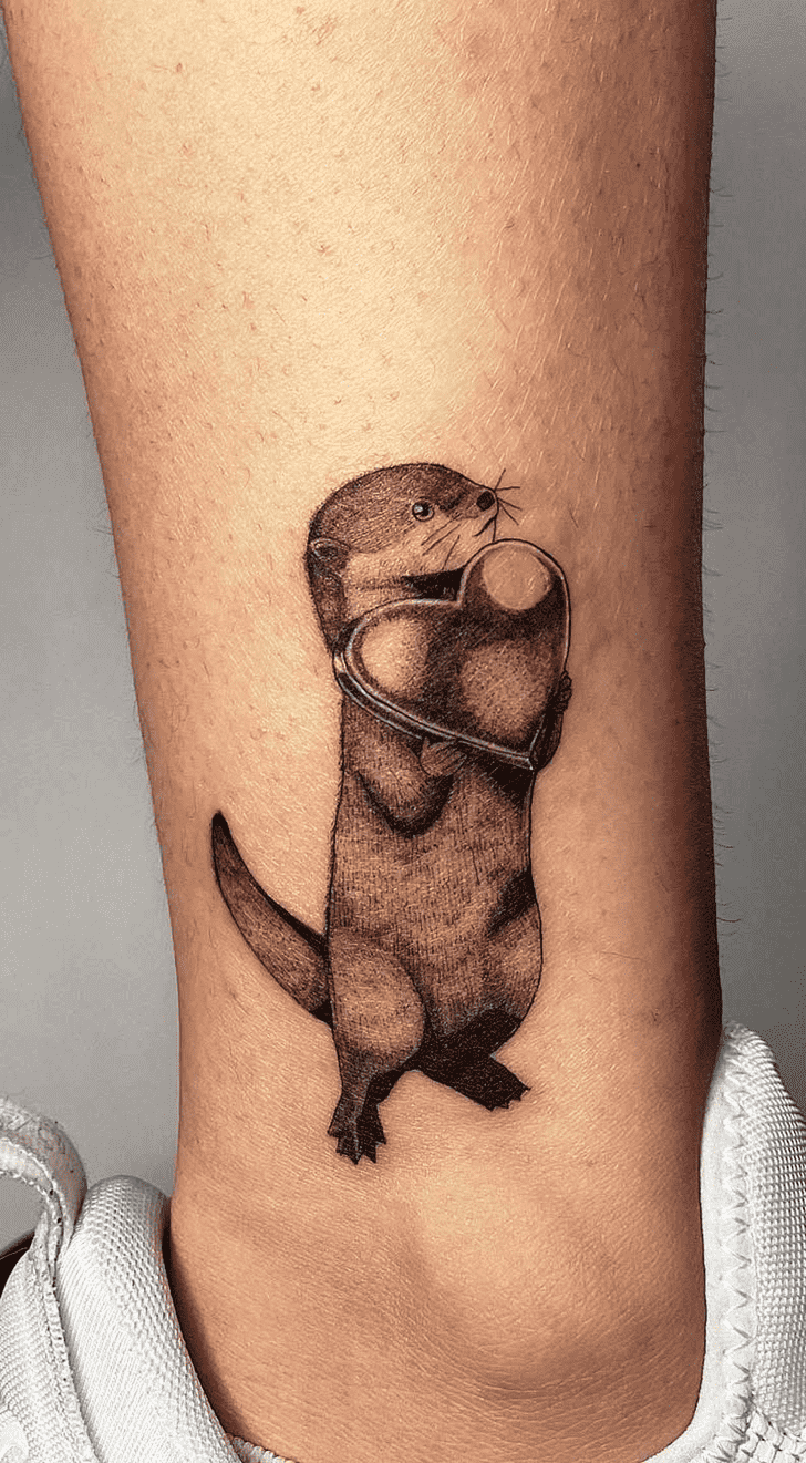 Otter Tattoo Photograph