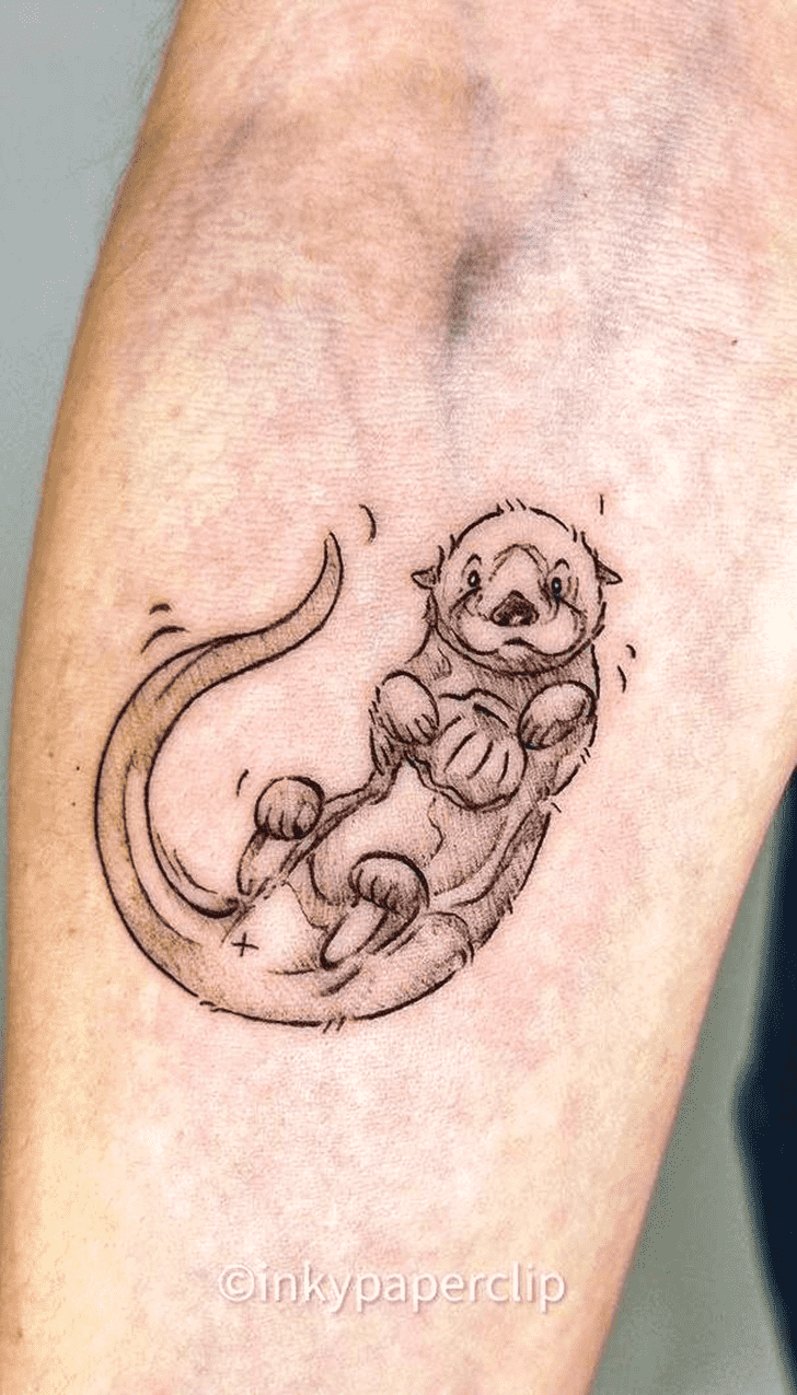 Otter Tattoo Ink
