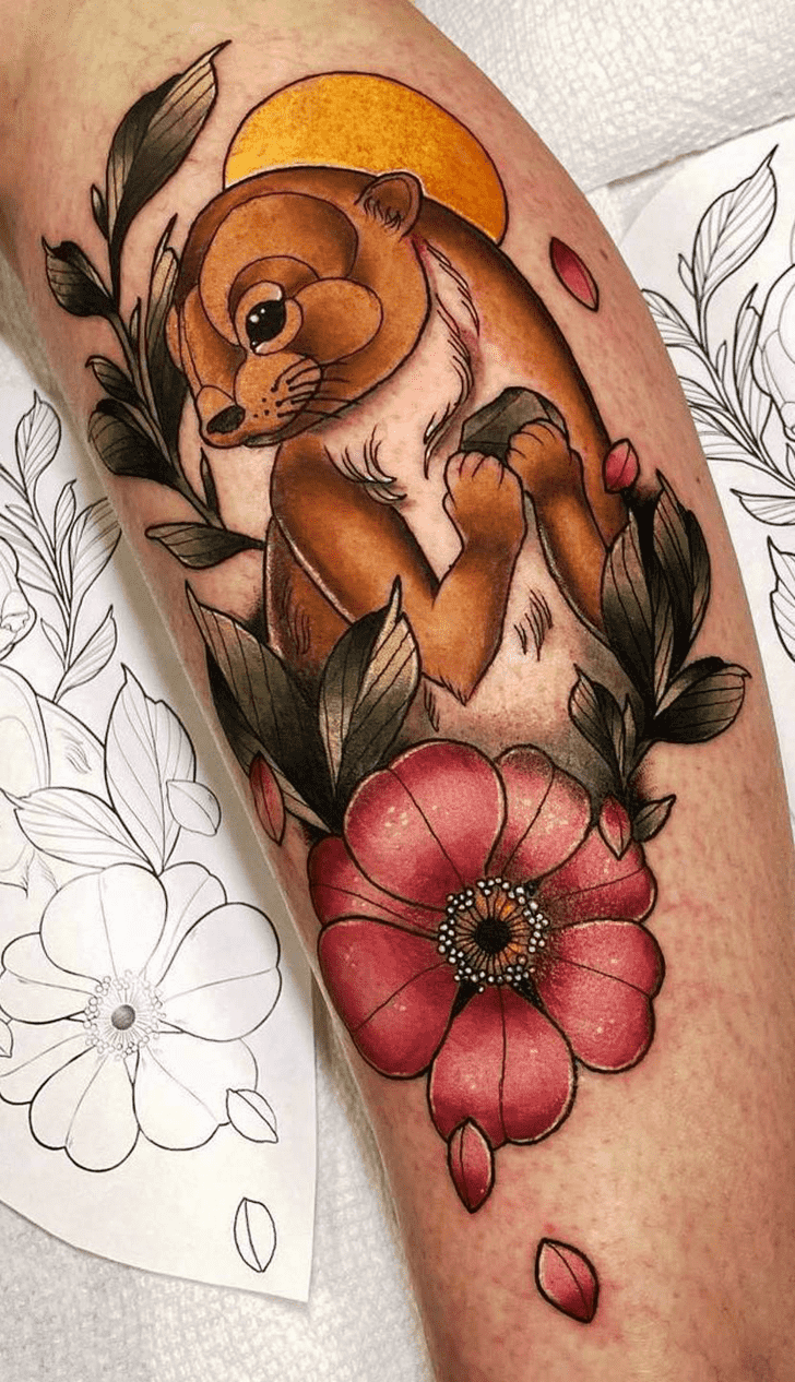 Otter Tattoo Snapshot