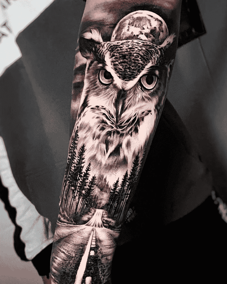 Owl Tattoo Design Image