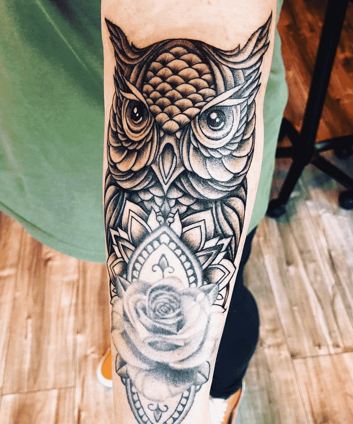 Owl Tattoo Ink