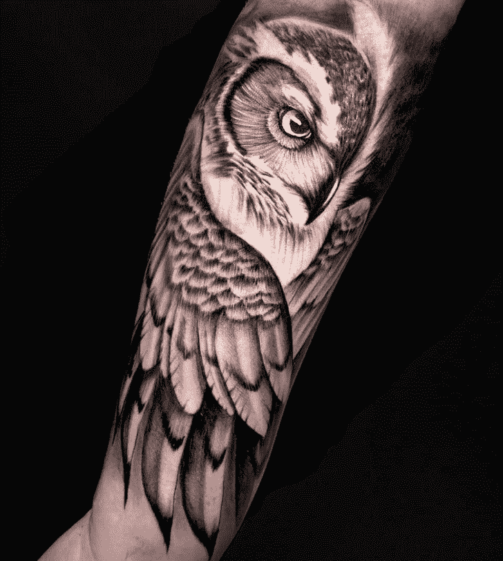 Owl Tattoo Photos