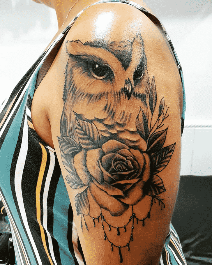 Owl Tattoo Photograph