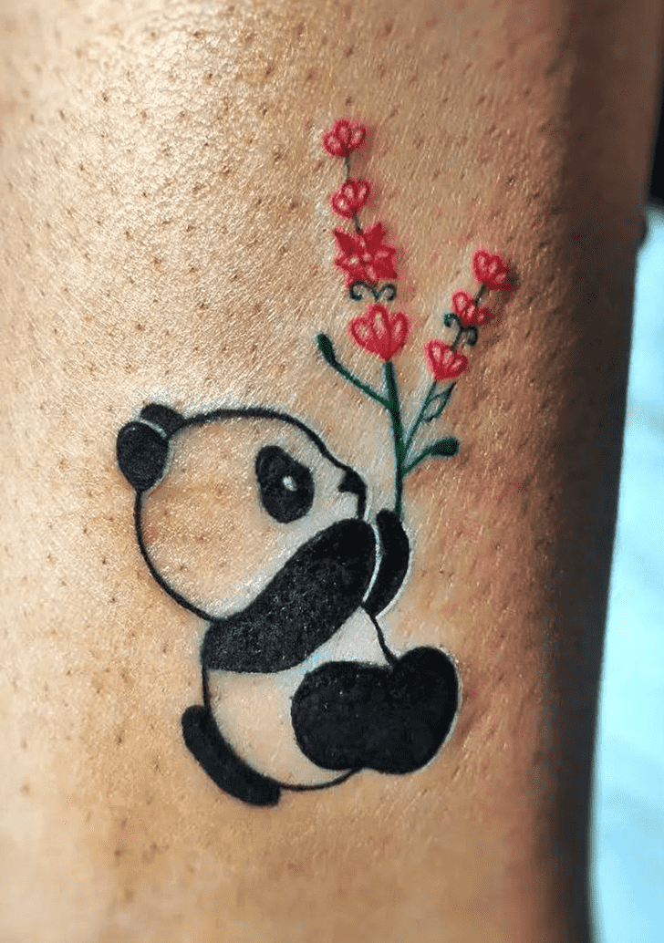 Panda Tattoo Shot