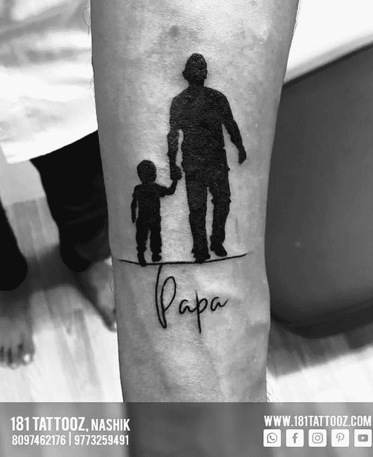Papa Tattoo Picture