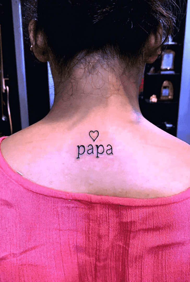 Papa Tattoo Photograph