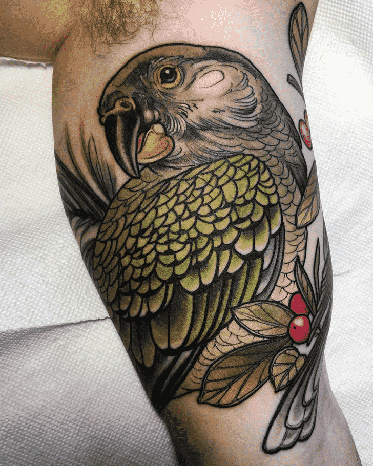 Parrot Tattoo Figure