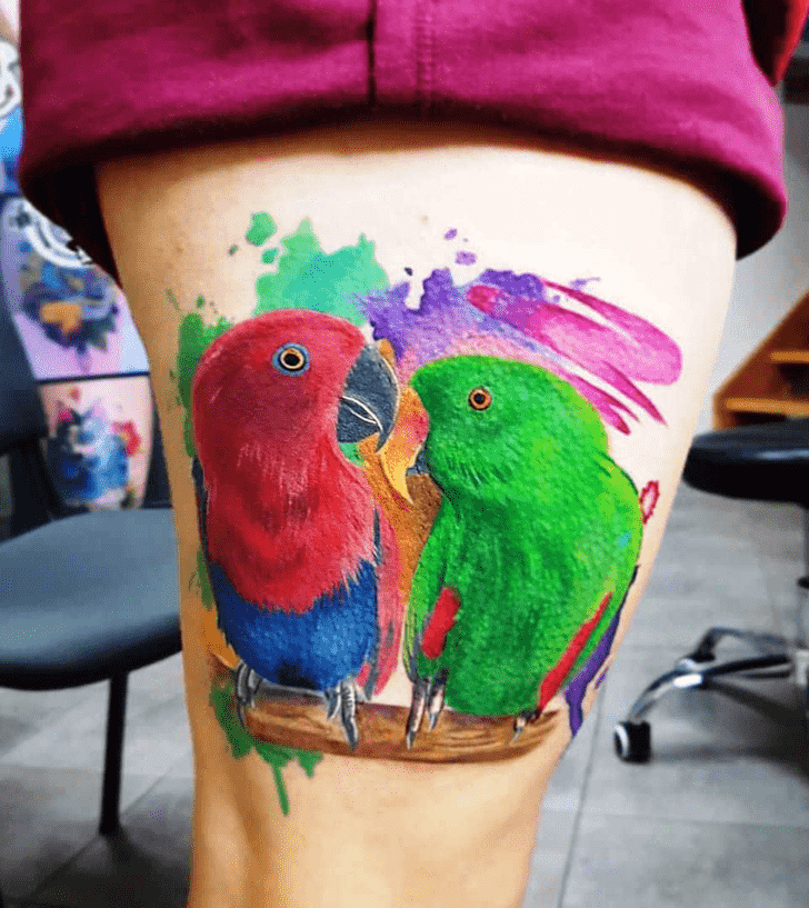 Parrot Tattoo Photo