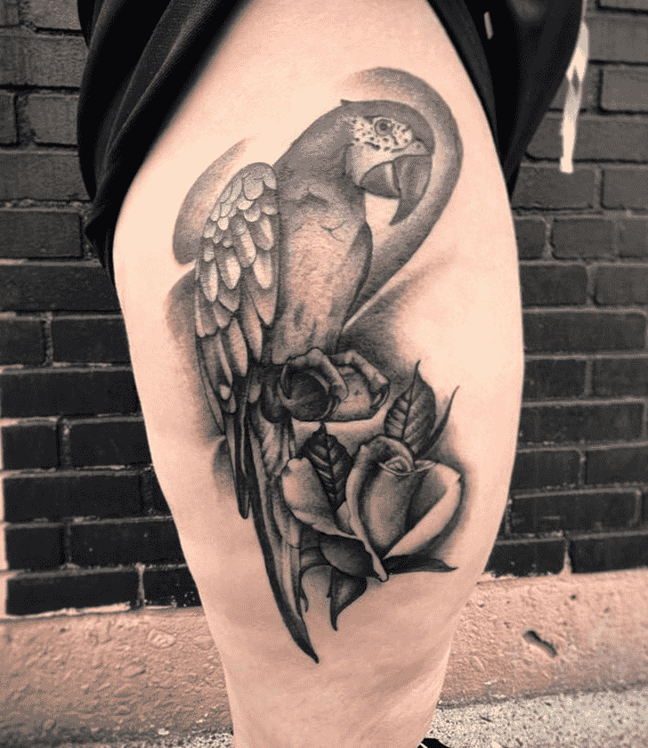 Parrot Tattoo Ink