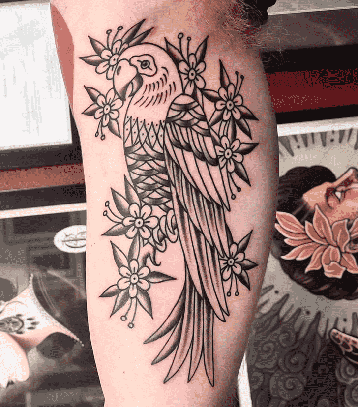Parrot Tattoo Design Image
