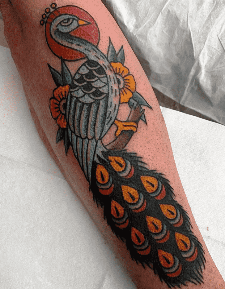 Peacock Tattoo Snapshot