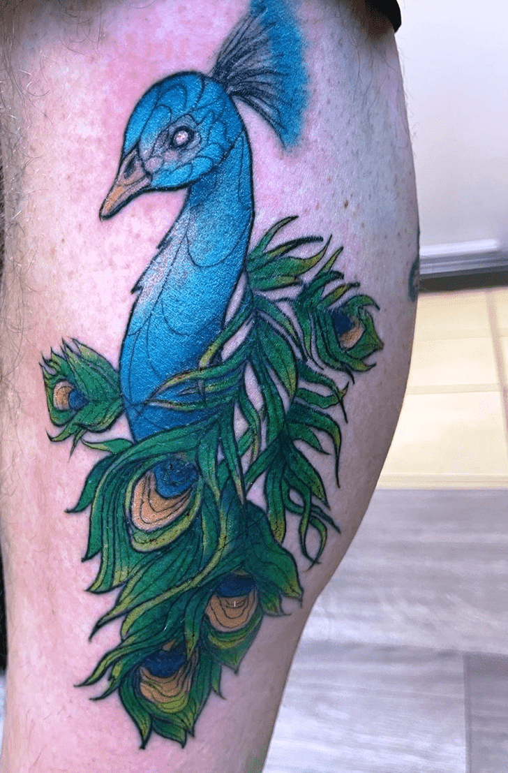 Peacock Tattoo Figure
