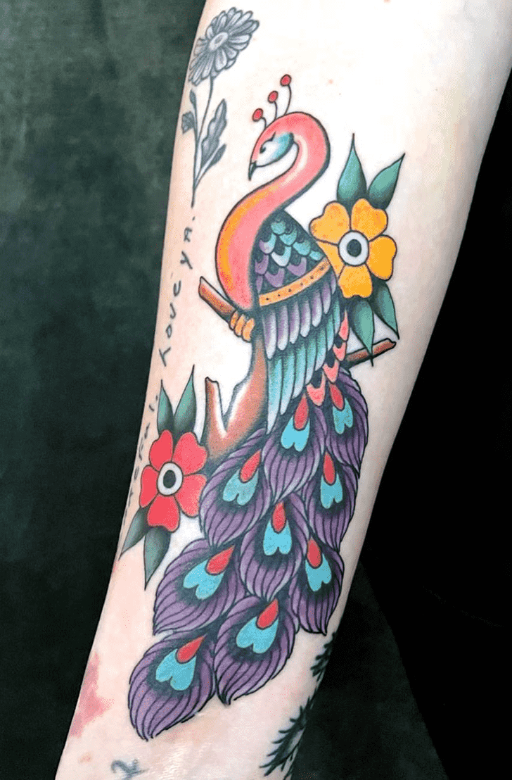 Peacock Tattoo Ink