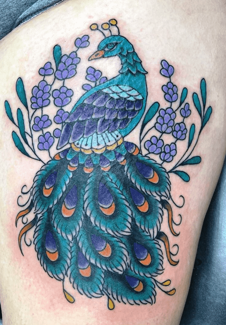 Peacock Tattoo Design Image