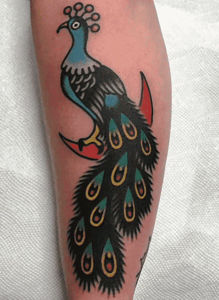 Peacock Tattoo Photograph