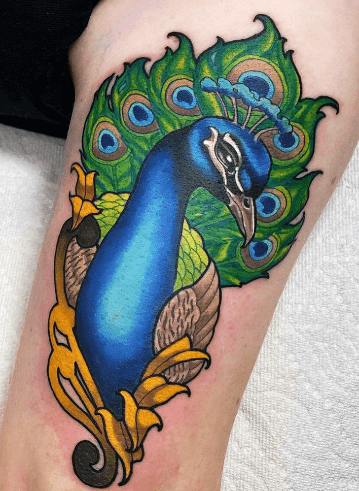 Peacock Tattoo Ink