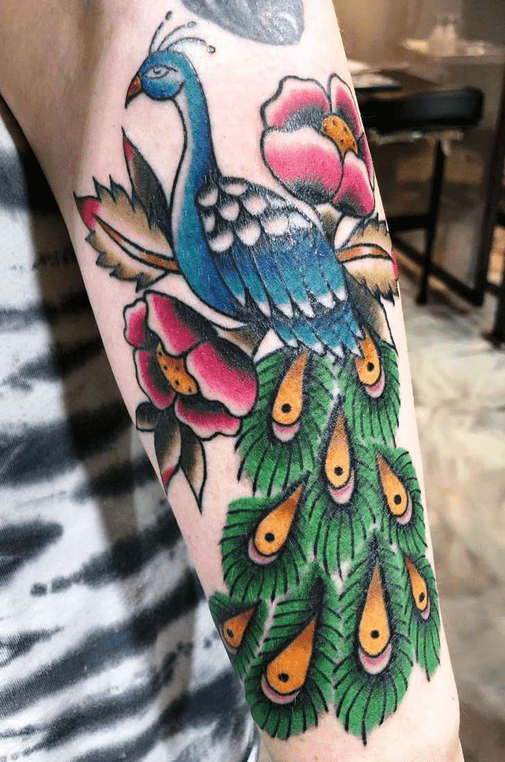 Peacock Tattoo Snapshot