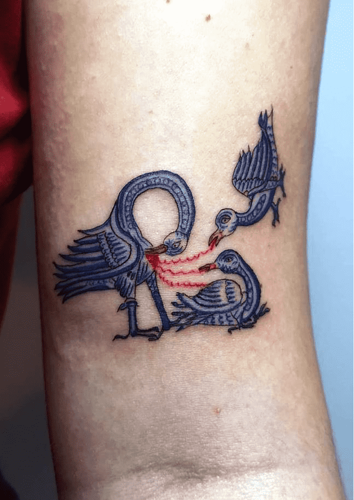 Pelican Tattoo Shot