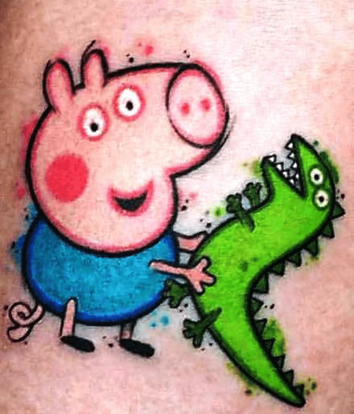 Peppa Pig Tattoo Snapshot