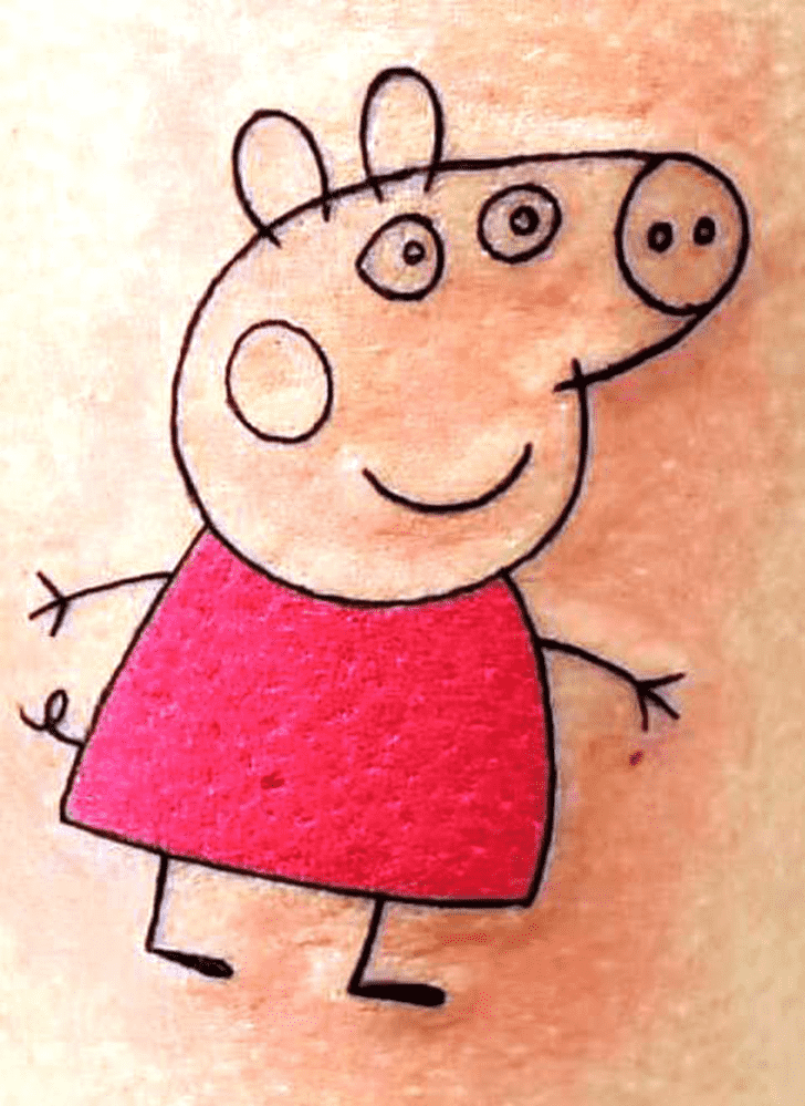Peppa Pig Tattoo Photo