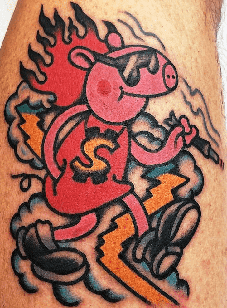 Peppa Pig Tattoo Ink