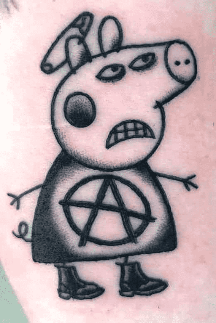 Peppa Pig Tattoo Shot
