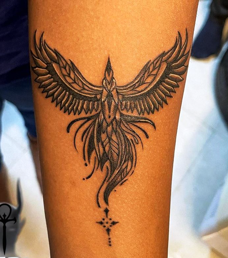 Phoenix Bird Tattoo Picture