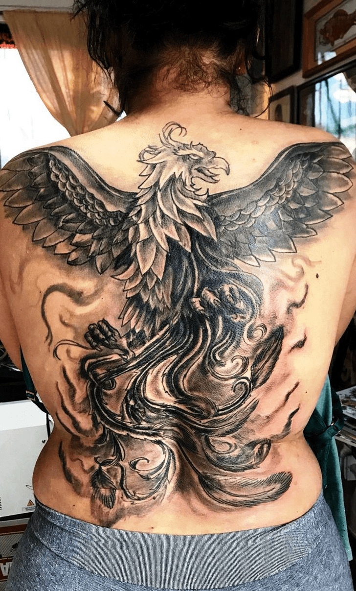 Phoenix Tattoo Figure